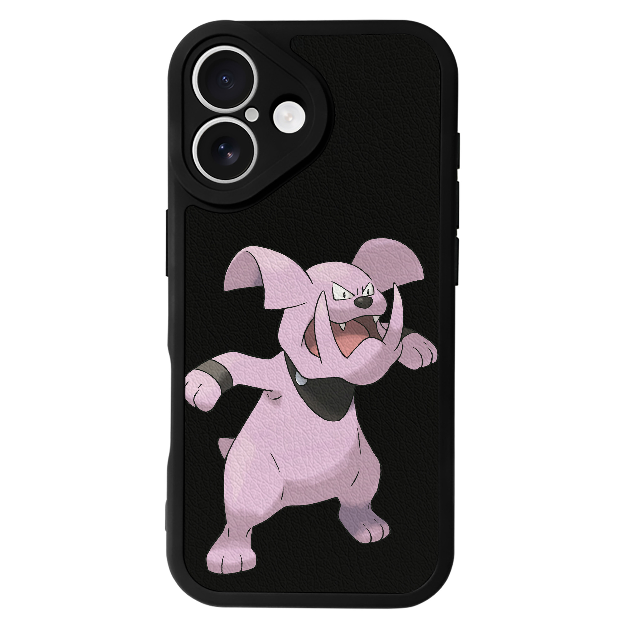 （画像用） ポケットモンスター Pokémon 【iPhone 16シリーズ対応】シリコンスマホケース（レザー調） 材質：シリコン